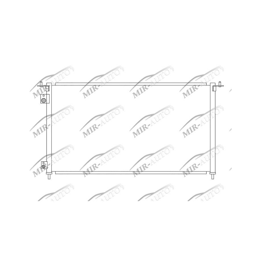 AC condenser without receiver drier