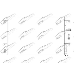 AC condenser without receiver drier