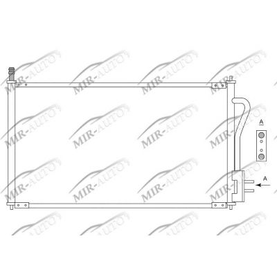 AC condenser without receiver drier