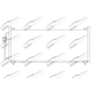 AC condenser without receiver drier