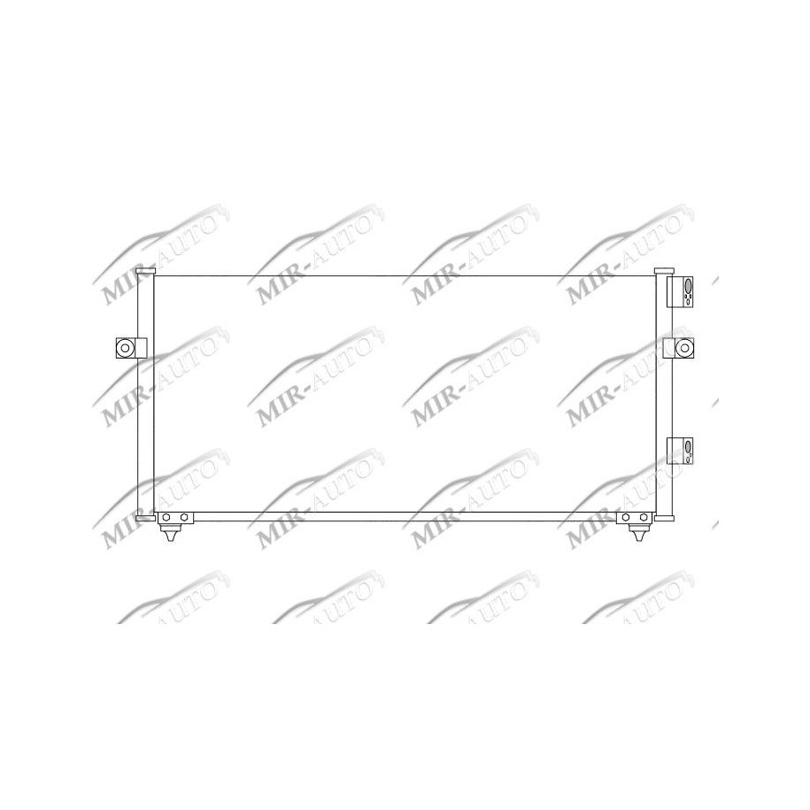 AC condenser without receiver drier