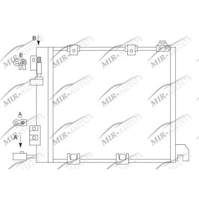 AC condenser without receiver drier