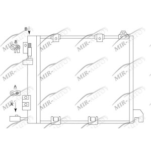 AC condenser without receiver drier