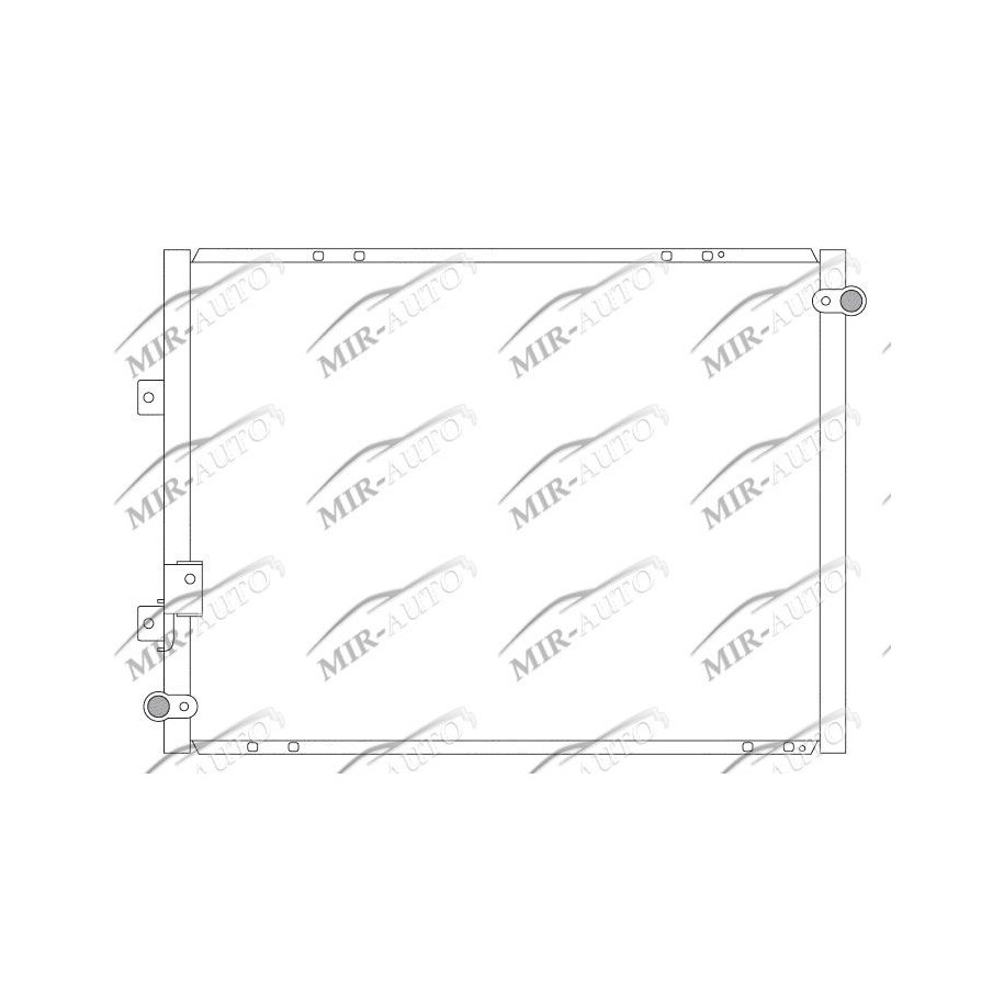 AC condenser without receiver drier