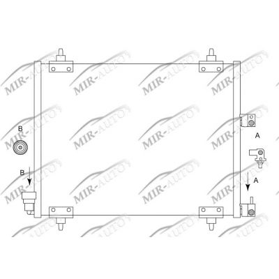 AC condenser without receiver drier