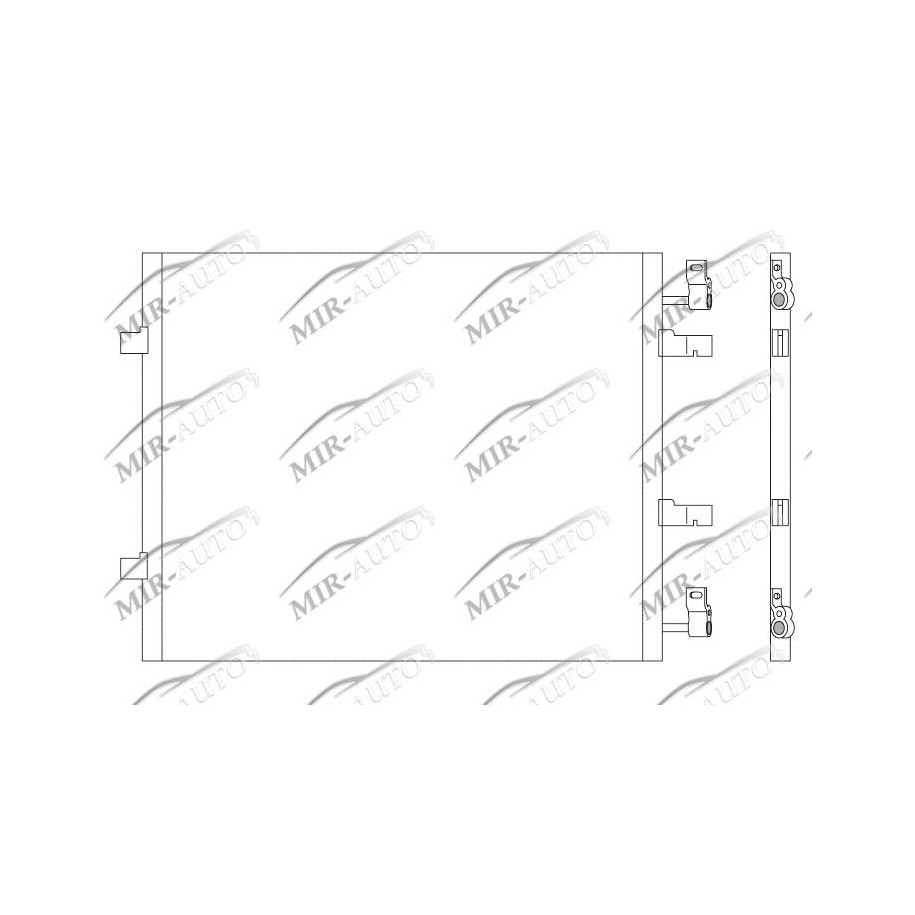 AC condenser without receiver drier