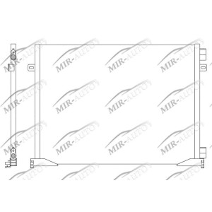 AC condenser without receiver drier