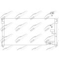 AC condenser without receiver drier