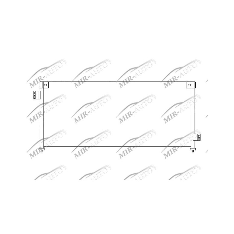 AC condenser without receiver drier