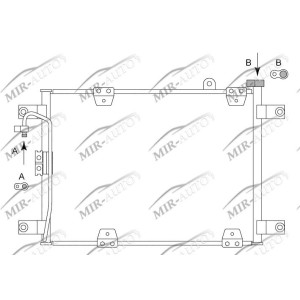 AC condenser without receiver drier