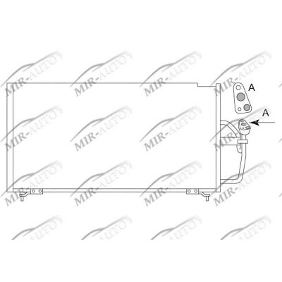 AC condenser without receiver drier