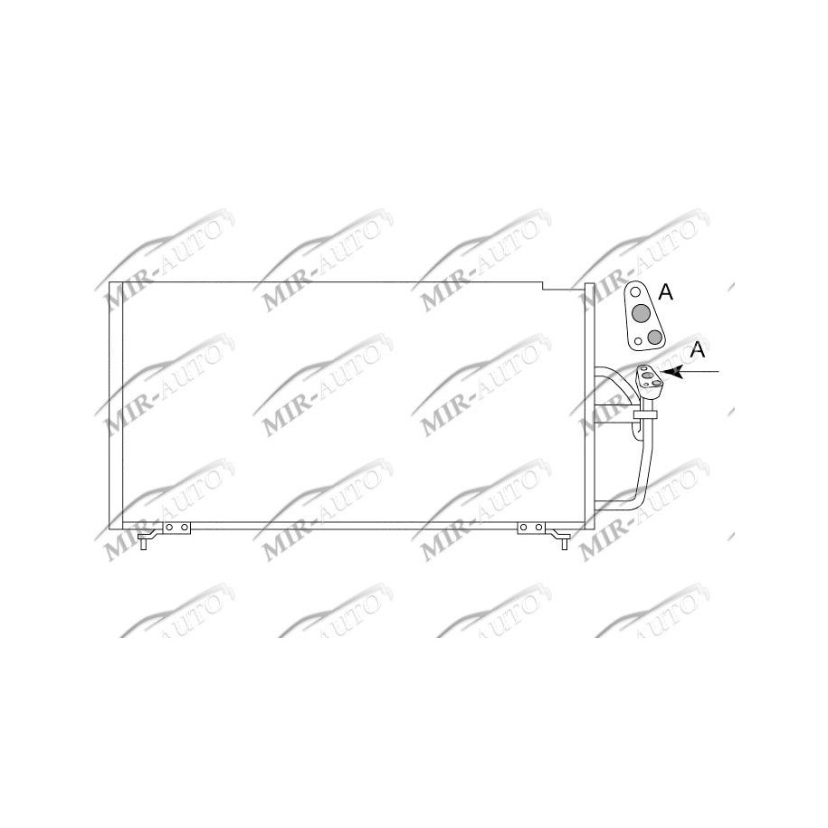 AC condenser without receiver drier