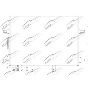 AC condenser without receiver drier