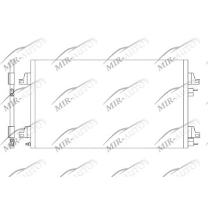 AC condenser without receiver drier