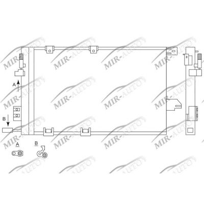 AC condenser without receiver drier