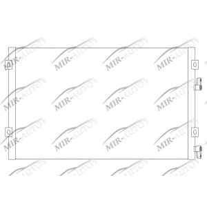 AC condenser without receiver drier