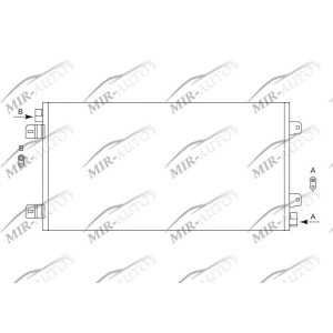 AC condenser without receiver drier