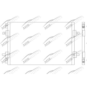 AC condenser without receiver drier