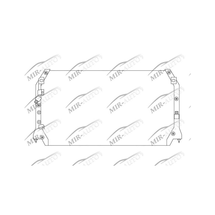 AC condenser without receiver drier