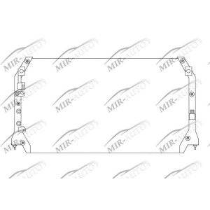 AC condenser without receiver drier