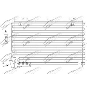 AC condenser without receiver drier