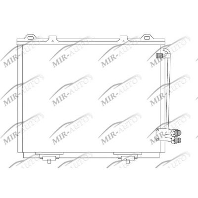 AC condenser without receiver drier