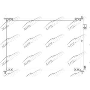 AC condenser without receiver drier