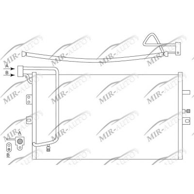 AC condenser without receiver drier