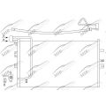 AC condenser without receiver drier