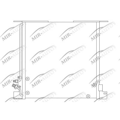 AC condenser without receiver drier