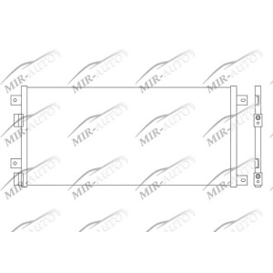 AC condenser without receiver drier