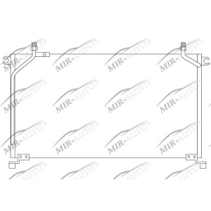 AC condenser without receiver drier