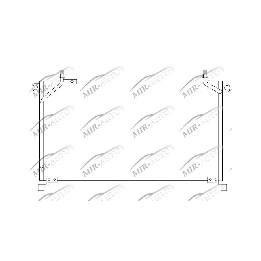 AC condenser without receiver drier