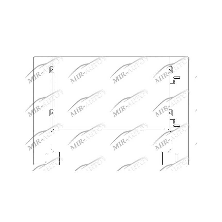 AC condenser without receiver drier