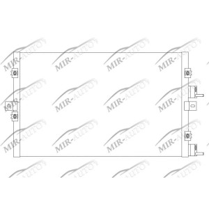 AC condenser without receiver drier