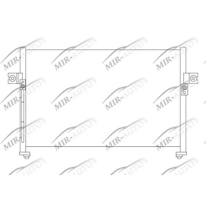 AC condenser without receiver drier