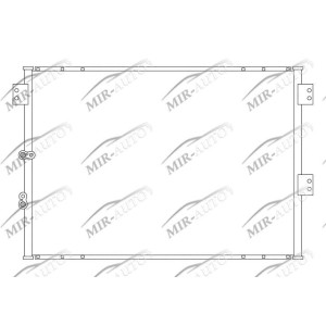 AC condenser without receiver drier