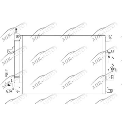 AC condenser without receiver drier