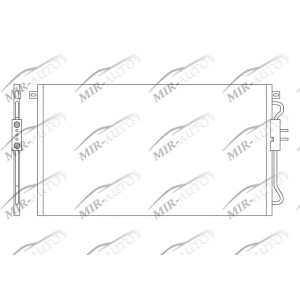 AC condenser without receiver drier