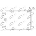 AC condenser without receiver drier