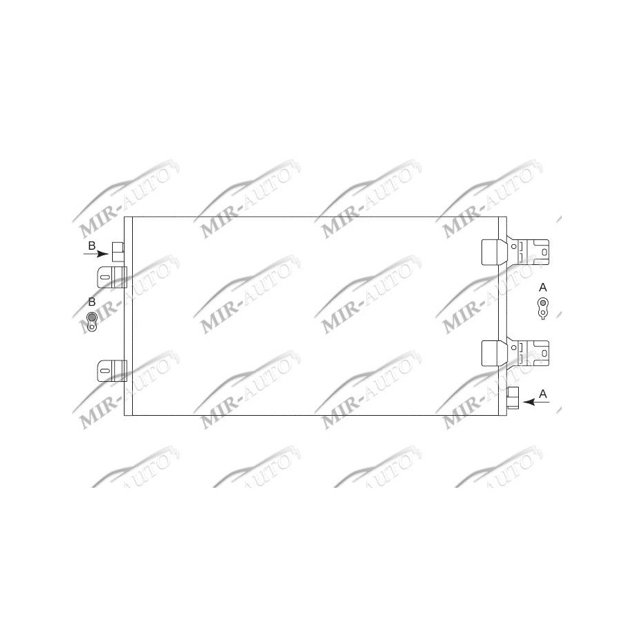 AC condenser without receiver drier