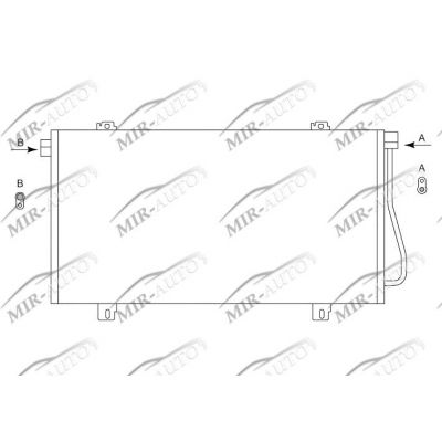 AC condenser without receiver drier