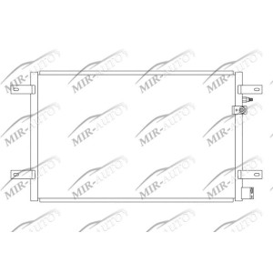AC condenser without receiver drier