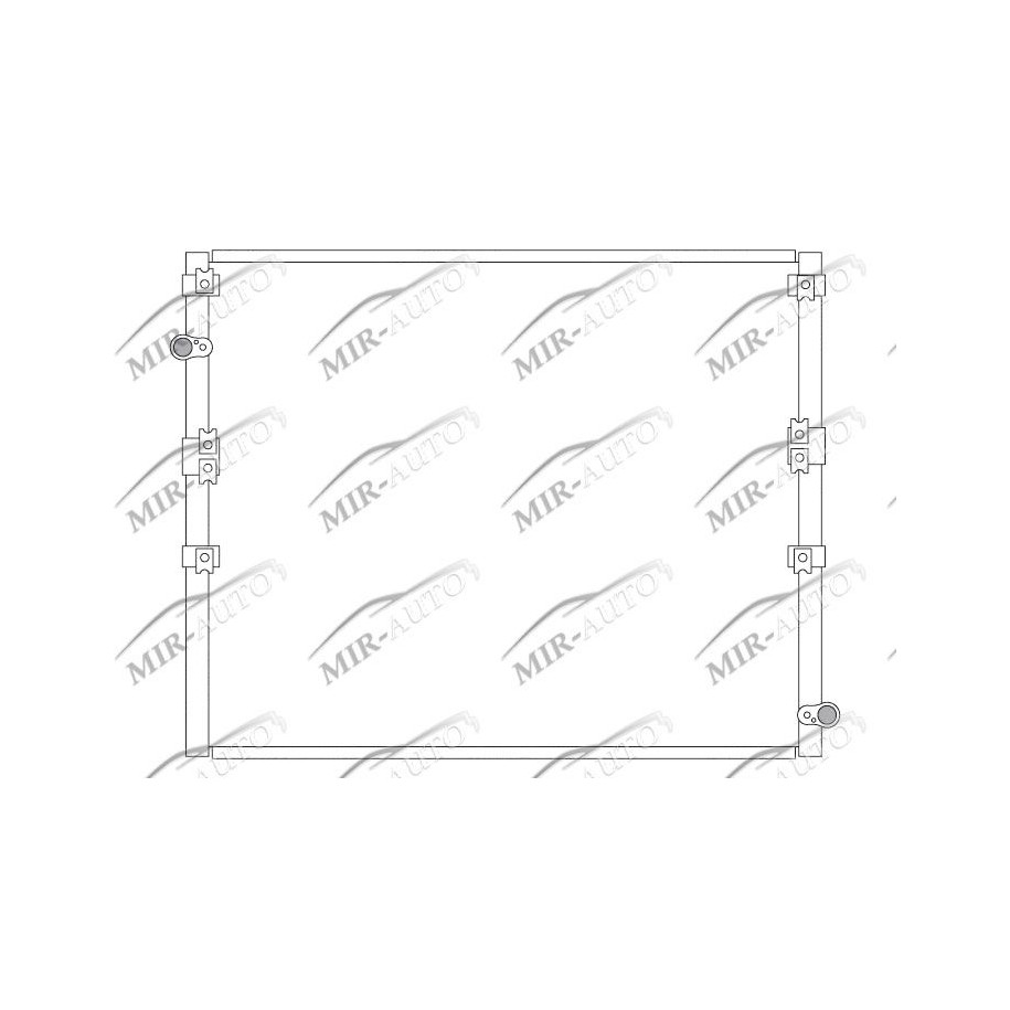 AC condenser without receiver drier