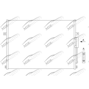 AC condenser without receiver drier