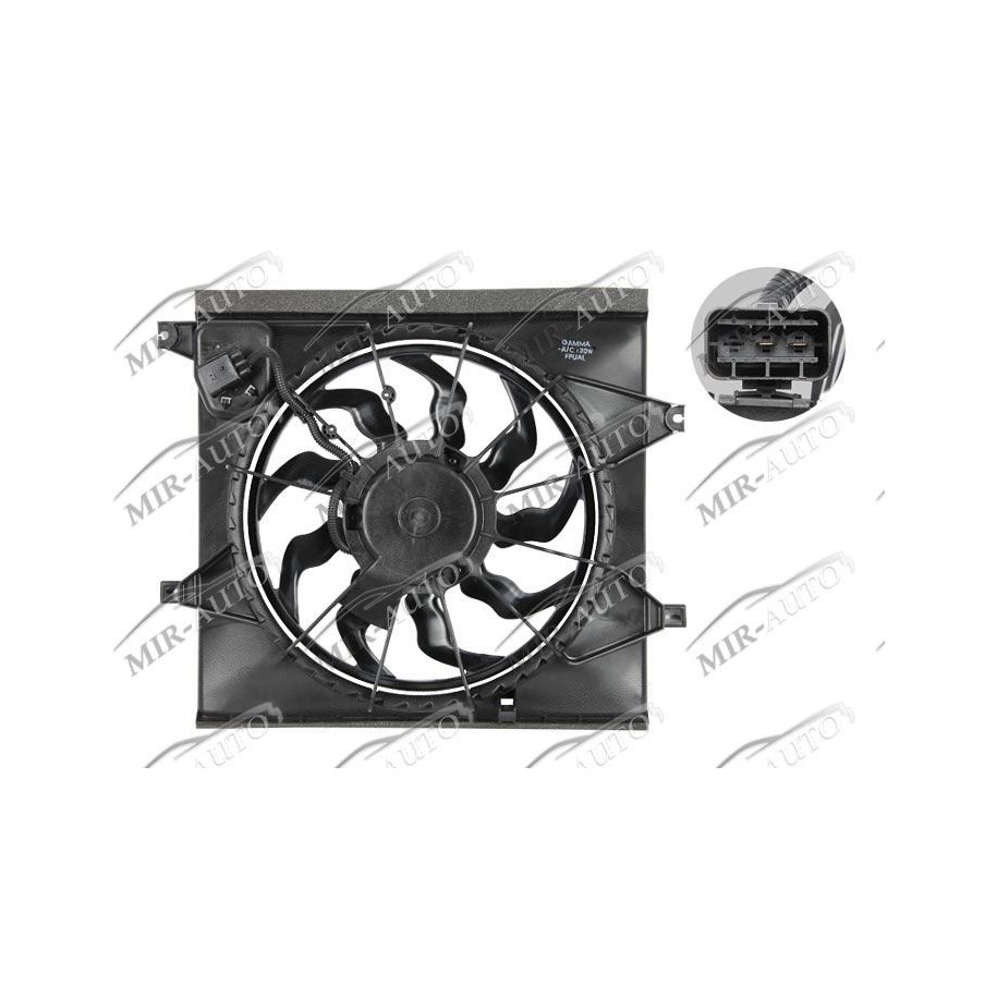 Radiator fan