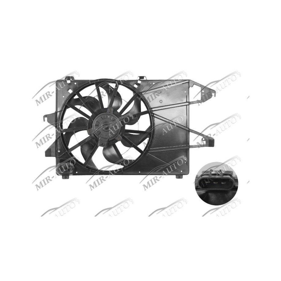 Radiator fan