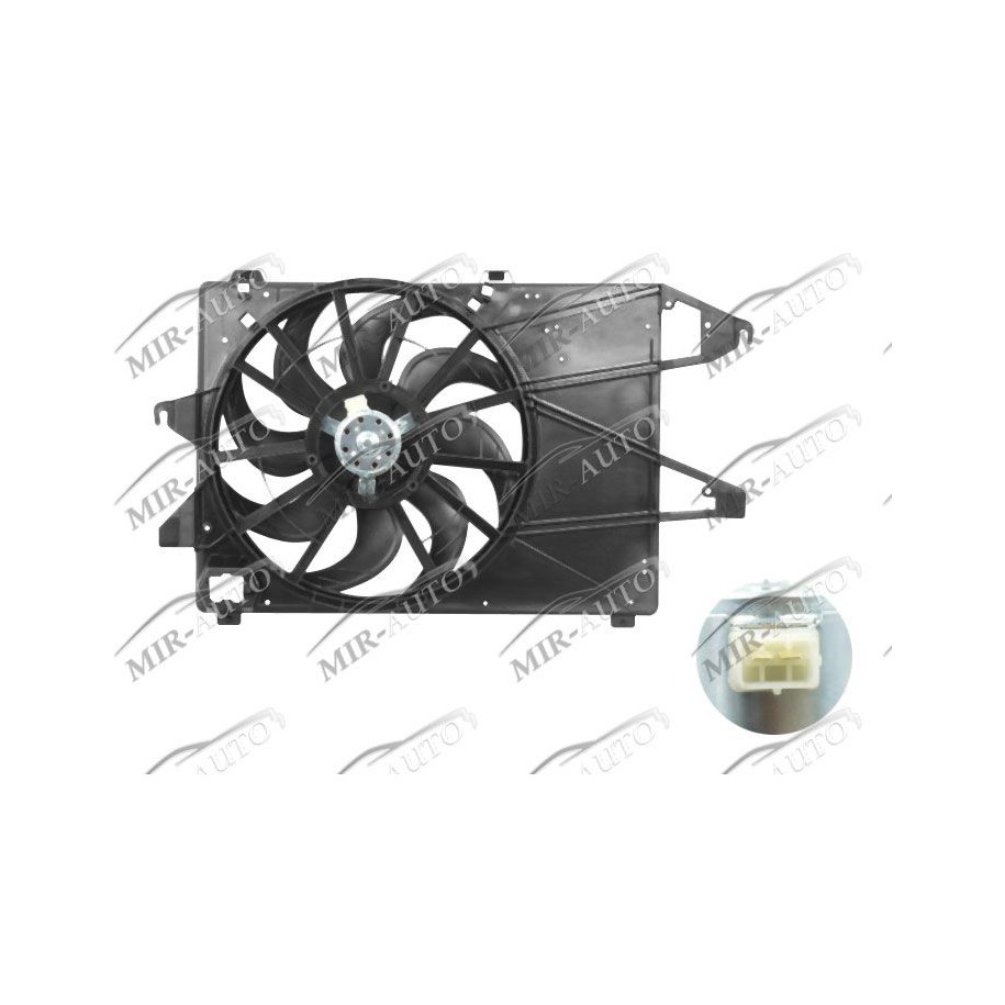 Radiator fan