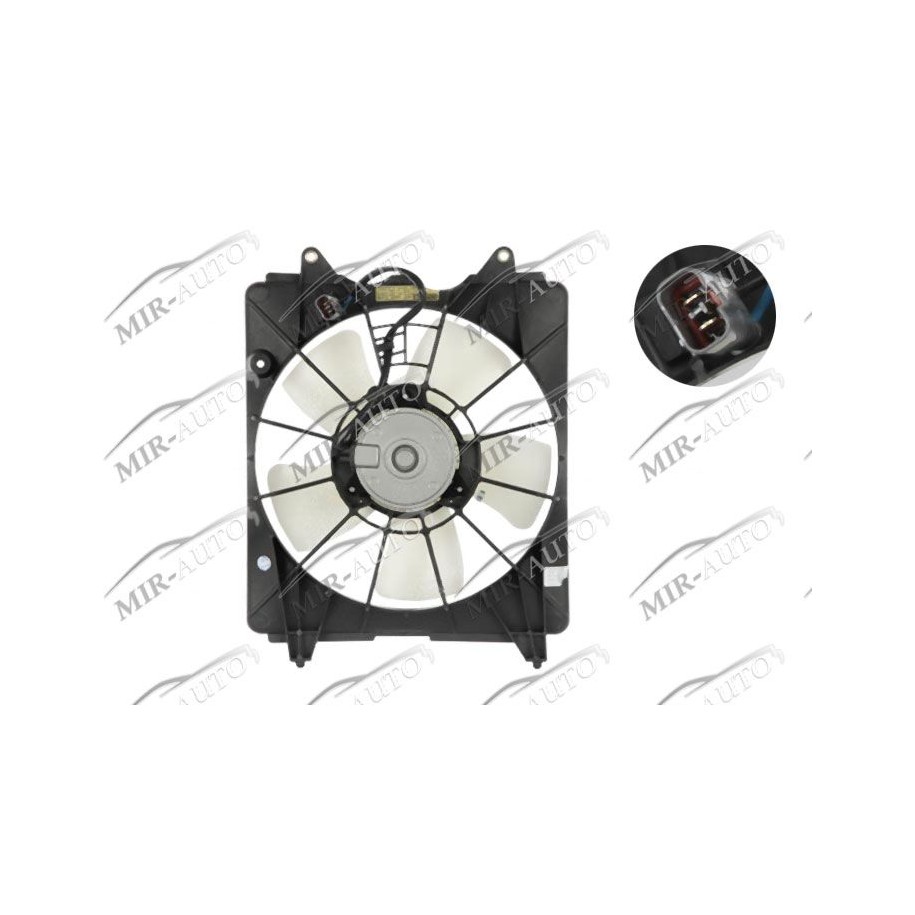 Left radiator fan
