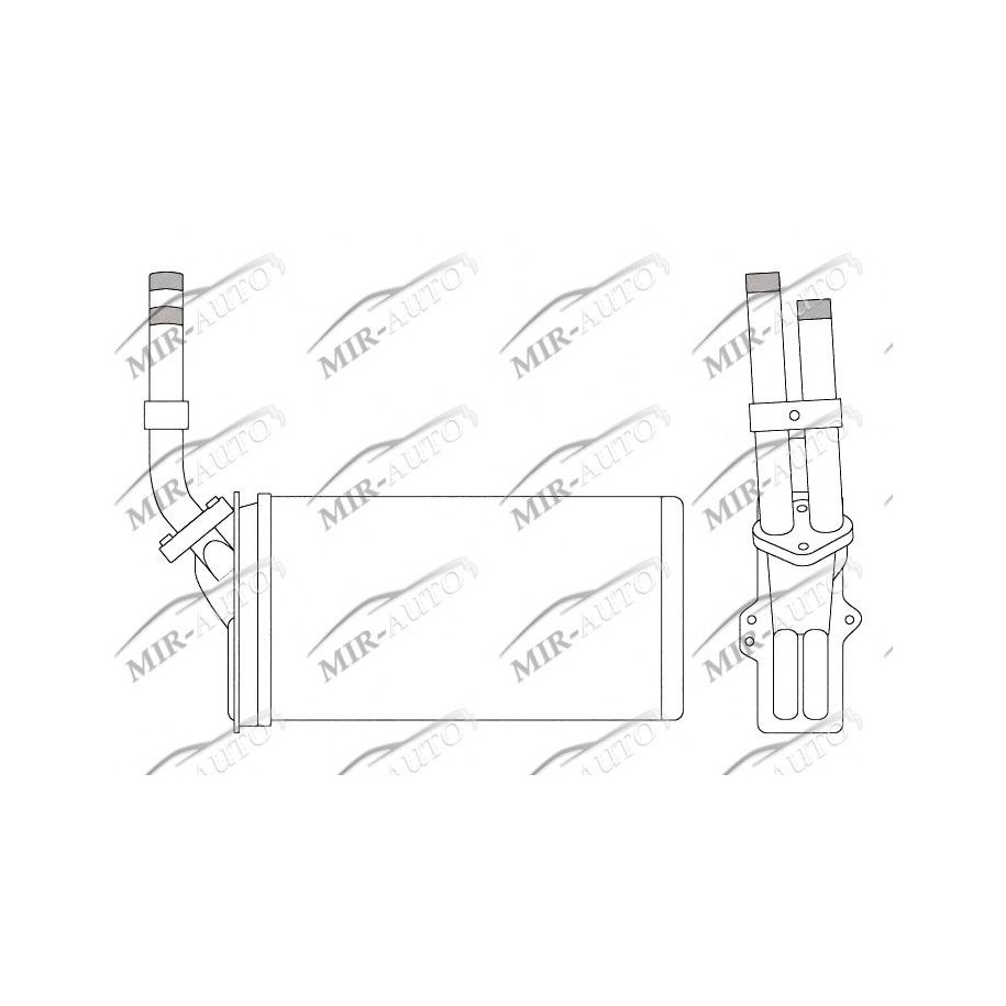 Heater without pipes